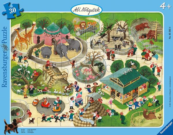 RAV055654 - 30 Piece Frame Puzzle at the Zoo - 1