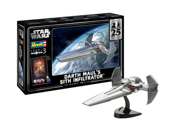 REV05638 - STAR WARS model ship - Darth Maul's Sith Infiltrator to assemble and paint - 1