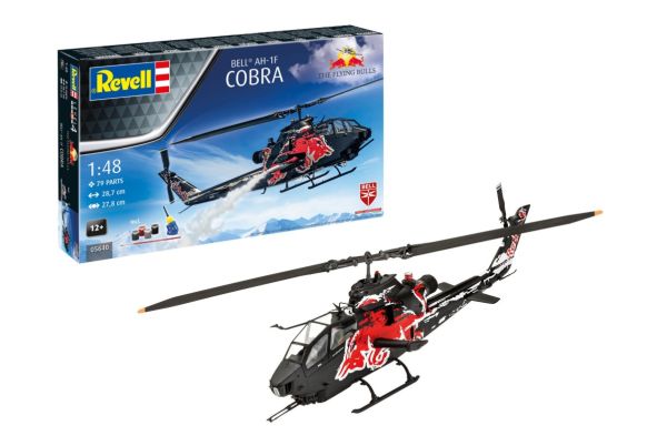 REV05640 - Flying Bulls AH-1F Cobra helicopter to assemble and paint - 1