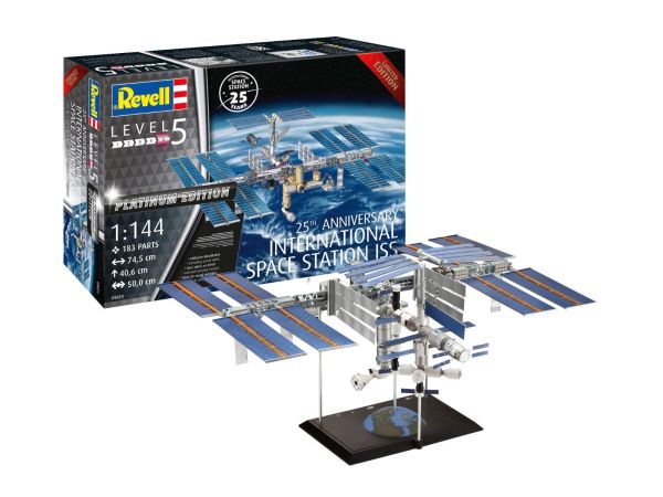 REV05651 - ISS Platinum - 25 years kit to assemble and paint - 1