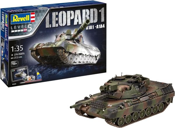 REV05656 - Char Geschenkset Leopard 1 A1A1-A1A4 to assemble and paint - 1