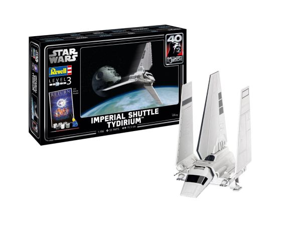 REV05657 - Imperial Shuttle Tydirium STAR WARS with paint to assemble - 1