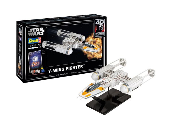 REV05658 - Y-wing Fighter STAR WARS with paint to assemble - 1