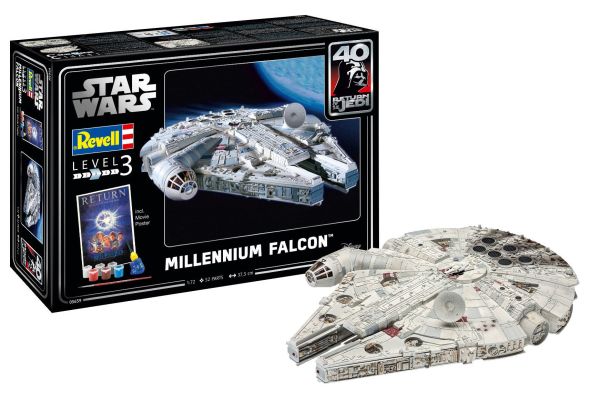 REV05659 - Assemble and paint Millennium Falcon Star Wars Gift Set - 1