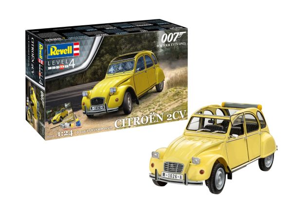 REV05663 - CITROEN 2CV James BOND 007 to assemble and paint - 1