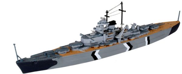 REV05668 - Battle ship Bismarck to be assembled and painted - 1