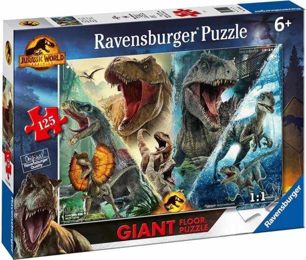 RAV056903 - Giant Puzzle 125 Pieces JURASSIC WORLD - 1