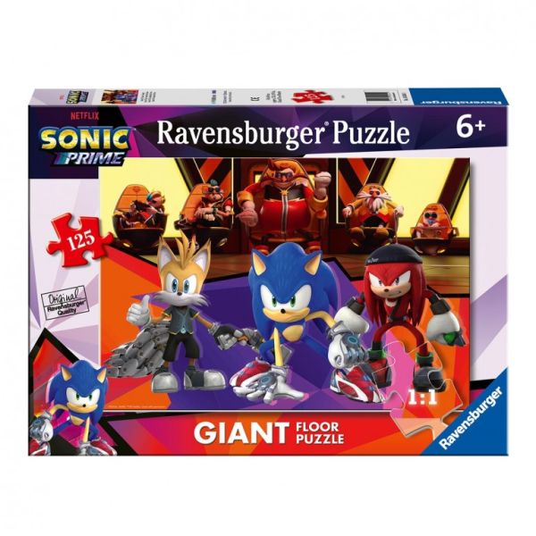 RAV056941 - Sonic Prime 125 Piece Giant Puzzle - 1