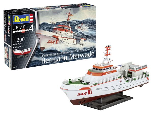 REV05812 - Search and rescue ship Hermann Marwede to assemble and paint - 1