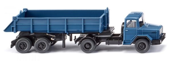 WIK067706 - MAGIRUS DEUTZ rear tipper - blue - 1