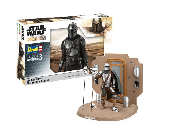 REV06784 - The Bounty Hunter from the movie STAR WARS The Mandalorian to assemble and paint - 1