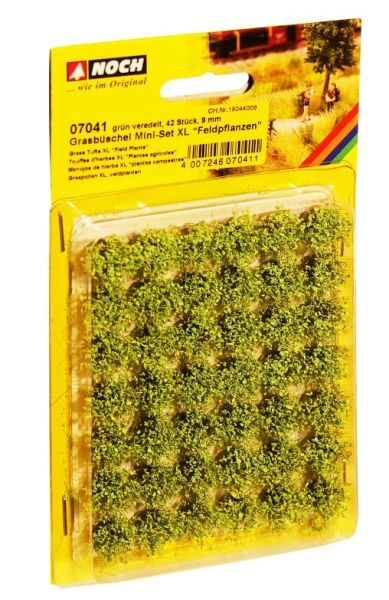 NOC07041 - 42 Herb tufts XL - Field plants - 9mm - 1