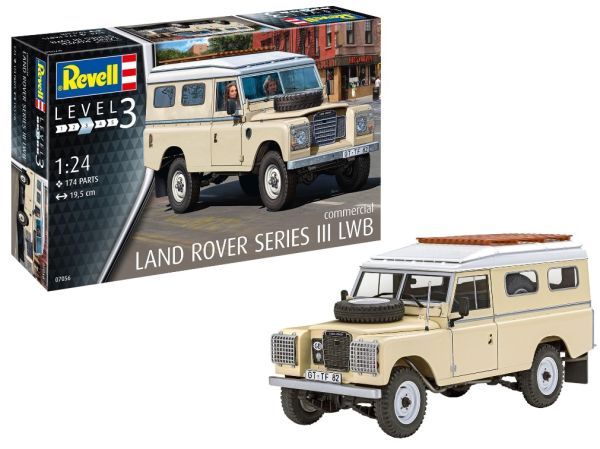 REV07056 - LAND ROVER Serie III LWB model to assemble and paint - 1