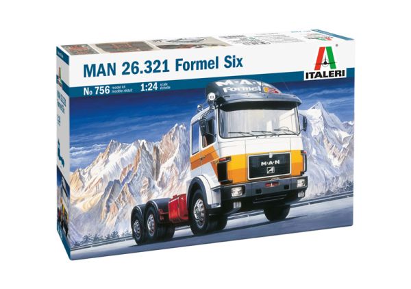 ITA0756 - MAN 26.321 Formel Six to assemble and paint - 1