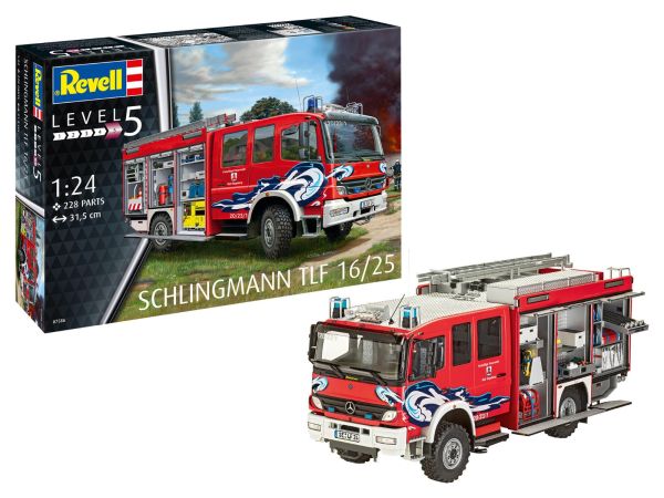 REV07586 - Schlingmann TLF 16/25 fire engine to assemble and paint - 1