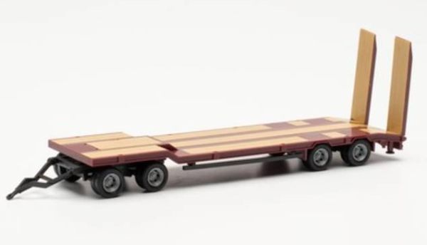 HER076142-008 - Low loader GOLDHOFER TU4 wine red - 1