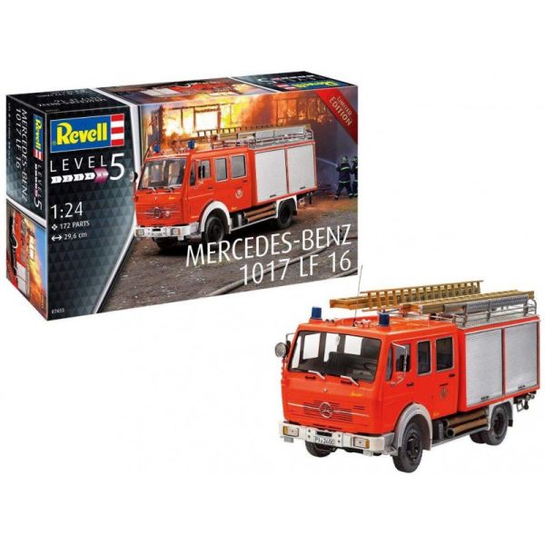 REV07655 - MERCEDES-BENZ 1017 LF 16 Firefighters to assemble and paint - 1