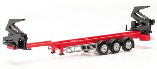 HER076982-002 - HAMMAR container loader trailer red - 1