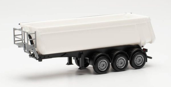 HER077026 - SCHMITZ 3-axle tipper trailer with steel box - 1