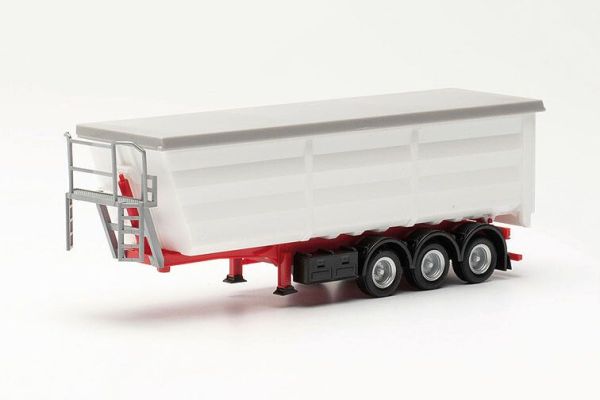 HER077057 - White 3-axle tipper - 1