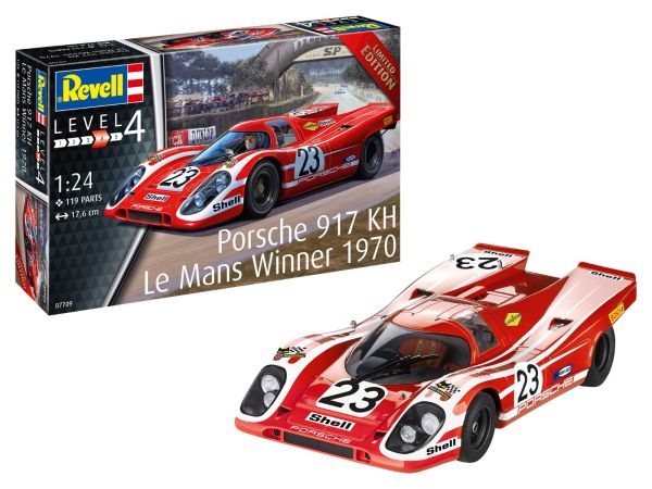 REV07709 - PORSCHE 917K Le Mans 1970 to assemble and paint - 1