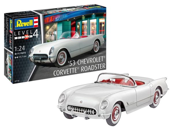 REV07718 - CHEVROLET Corvette Roadster 1953 to assemble and paint - 1