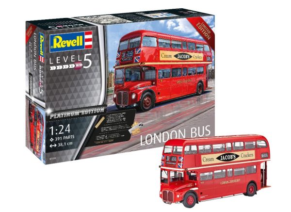 REV07720 - London Bus Model to build and paint - 1