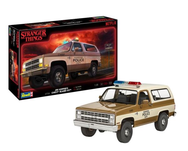 REV07724 - CHEVROLET K5 Blazer 1985 - STRANGER THINGS to assemble and paint - 1