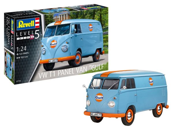 REV07726 - VOLKSWAGEN T1 Gulf to assemble and paint - 1