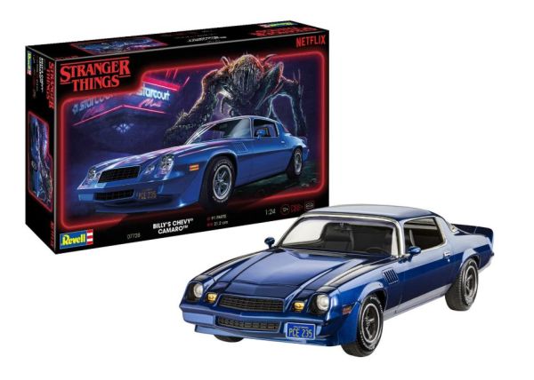 REV07728 - CHEVROLET Camaro Z/28 STRANGER THINGS to assemble and paint - 1