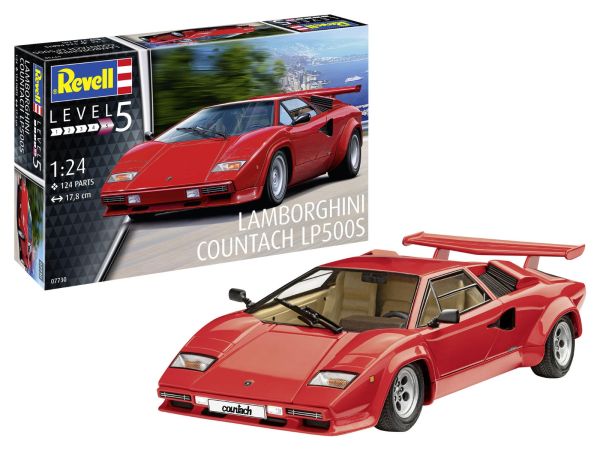 REV07730 - LAMBORGHINI Countach LP500S to assemble and paint - 1