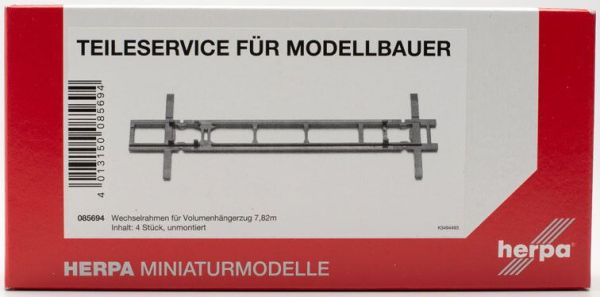 HER085694 - Interchangeable frame trailer train volume 7,82m (4 pcs.) - 1