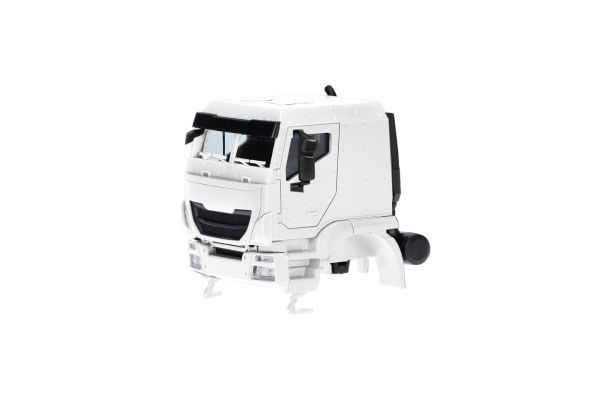 HER085908 - IVECO Trakker armoured cab white - 2 pieces to assemble - 1