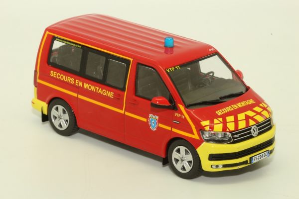 ODE085 - VOLKSWAGEN T6 Pompier SDIS Ajaccio Limited to 504 pcs. - 1