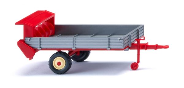 WIK088704 - Manure spreader grey and red - 1