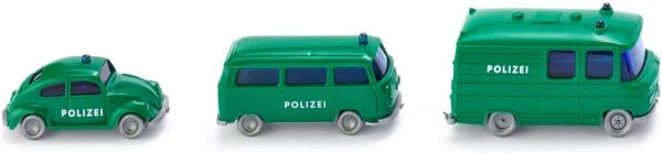 WIK093500 - 3 Polizei vehicles - 1