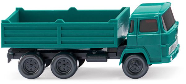 WIK094510 - MAGIRUS 6x4 blue tipper truck - 1