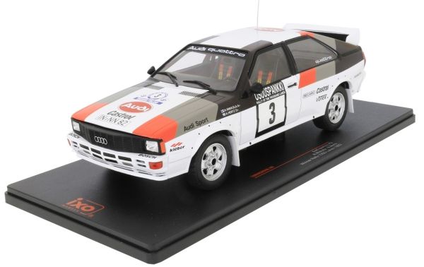 IXO18RMC094A - AUDI Quattro #3 1000 Lakes Rally Finland 1982 MIKKOLA/HERTZ - 1