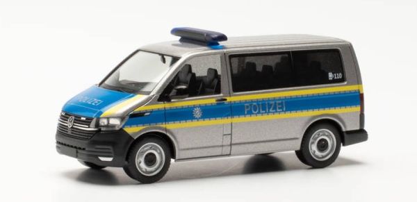 HER096812 - VOLKSWAGEN T 6.1 POLICE DE MUNICH mini bus grey - 1