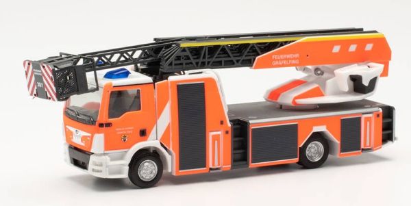 HER096867 - MAN TGM ROSENBAUER with rotating ladder GRAEFELFING Fire Brigade - 1