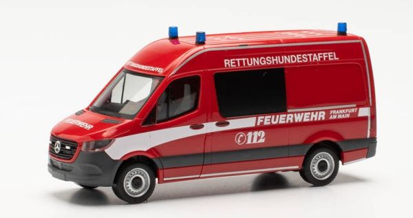 HER096881 - MERCEDES SPRINTER 18 half fire brigade bus - 1