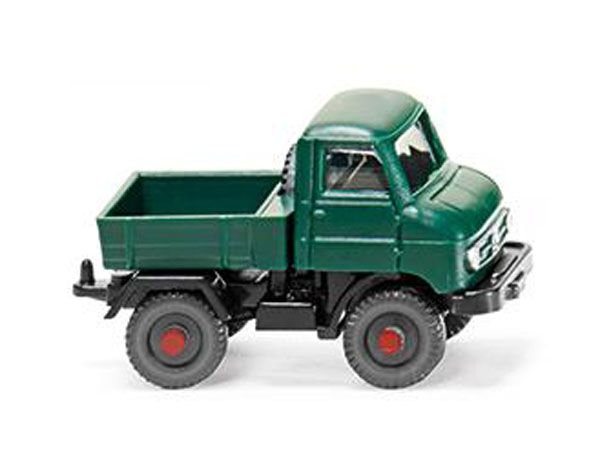 WIK097204 - UNIMOG U 411 green fire engine - 1