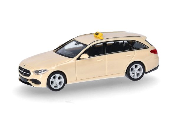 HER097475 - MERCEDES BENZ C-Class Combi Taxi beige - 1