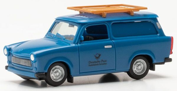 HER097499 - TRABANT 601 Universal Deutsche Post Studiotechnik Fernsehen blue - 1