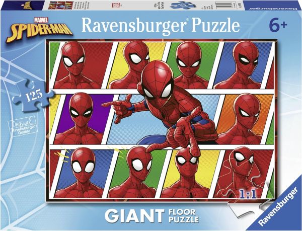 RAV097906 - Giant Puzzle 125 Pieces Spider-Man - 1