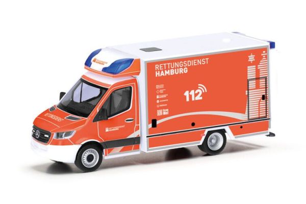 HER098120 - MERCEDES BENZ Sprinter 18 Hamburg Fire Brigade - 1