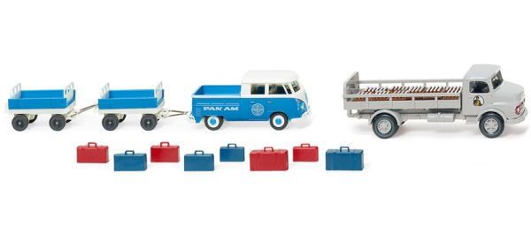 WIK099101 - Airport lorry and accessory set - 1