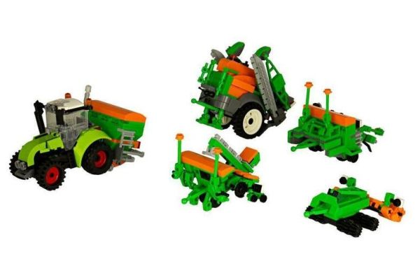 BBX102823 - 811 piece building toy - AMAZONE farm machinery set - 1