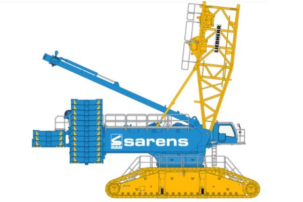 NZG1029/02 - Crawler crane LIEBHERR LR 11000 SARENS - 1