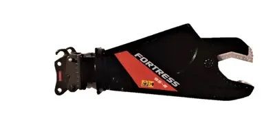 GF109-1B - FORTRESS 95-R scrap cutter with OilQuick Black coupling for 80-120 ton excavator - 1